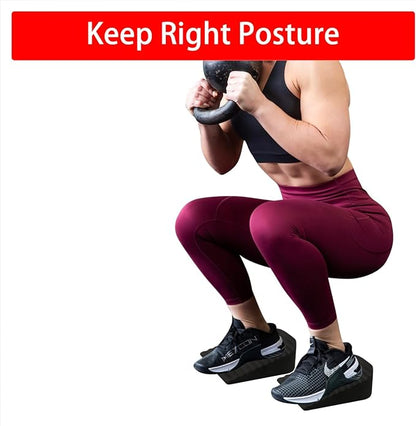 Squat Wedge Block by SEWD - Non-Slip Slant Board for Elevated Heel Squats, Knees Over Toes, Deadlifts – Perfect for Reverse Step Ups and Split Squats.