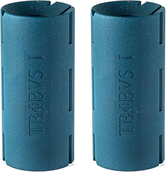 Tribus Thick Grips for Barbells Dumbbells | Thick Dumbbell Grips | Extreme Arms & Forearms Builder - Grip Strength | Superior Barbell Grip & Comfort for Weight Lifting.