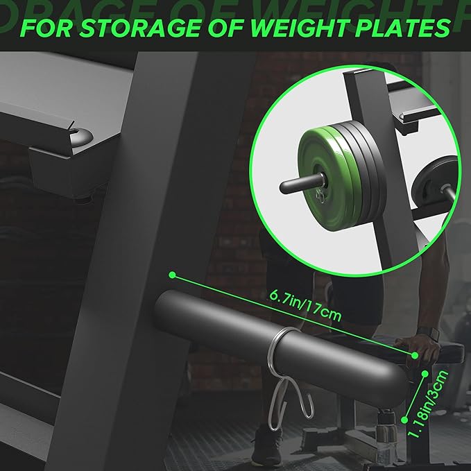 Dumbbell Rack Multifunctional Weight Stand for Home Gym Suitable for Storage of Dumbbell, Weight Plates, and Curl Bar