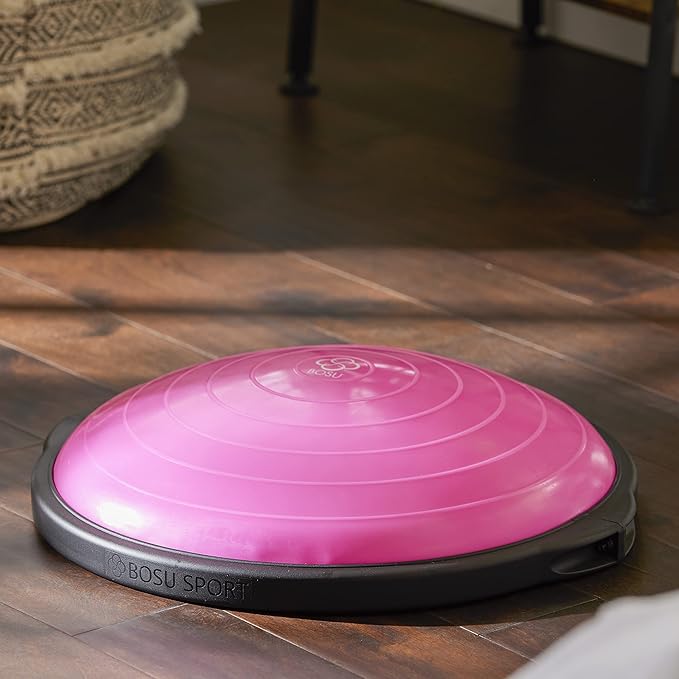 BOSU Sport Balance Trainer, Travel Size Allows for Easy Transportation and Storage, 50cm,