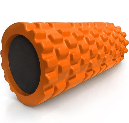 321 STRONG Foam Roller - Medium Density Deep Tissue Massager for Muscle Massage and Myofascial Trigger Point Release, with 4K eBook