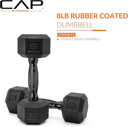 CAP Barbell Coated Dumbbell Weight