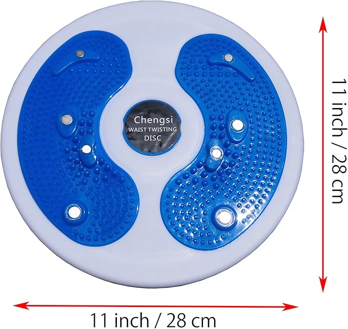 Twisting Waist Disc Bodytwister Ankle Body Aerobic Exercise Foot Exercise Fitness Twister Magnet Balance Rotating Board nyp01