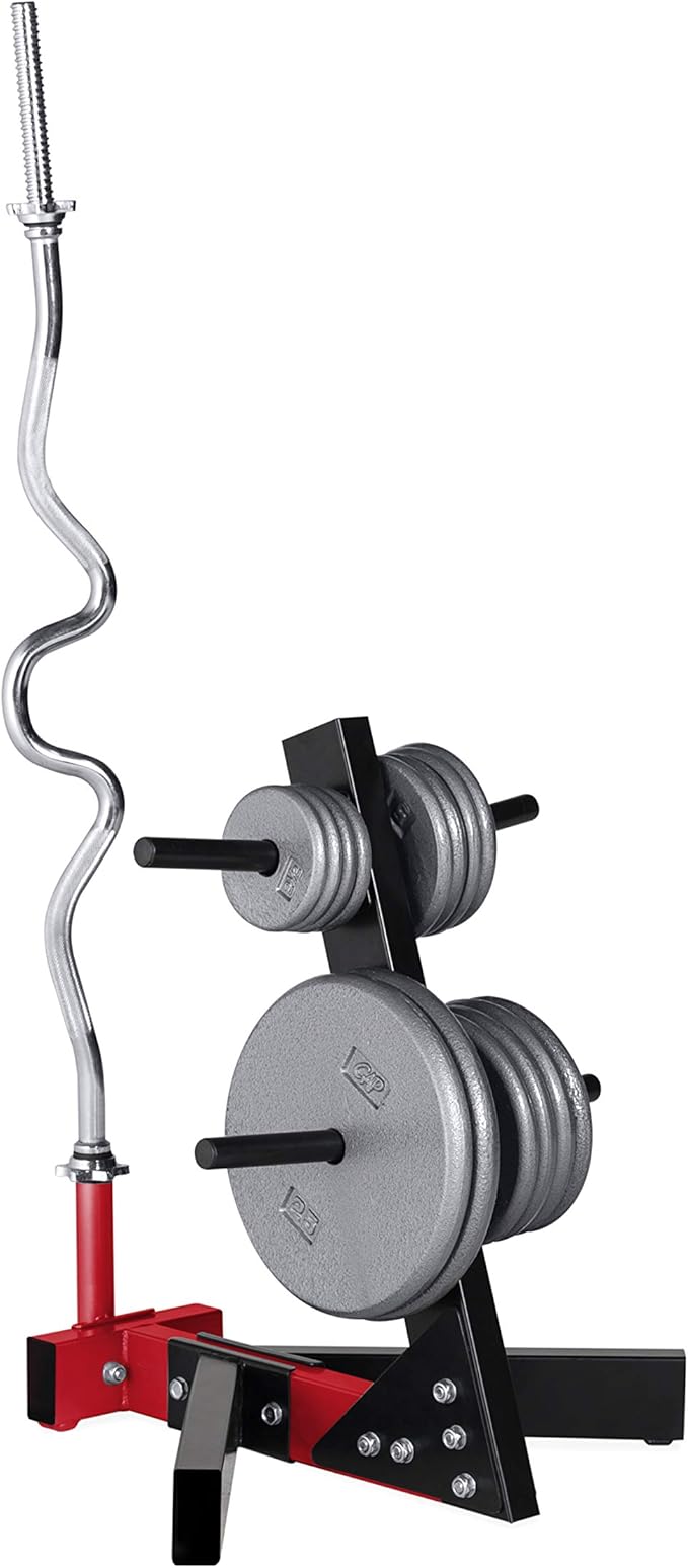 CAP Barbell Weight Plate Rack for 1-Inch Weight Plates