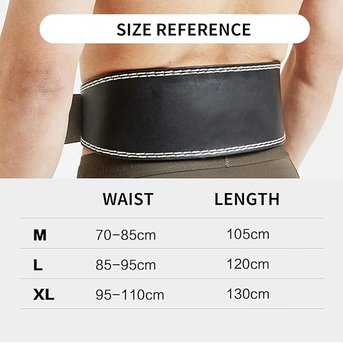 SKDK Weightlifting Belt Adjustable Provide Support to Protect The Lumbar Spine for Men ＆ Women - Lower Back Support for Squat,Hard Pull,Bench Press