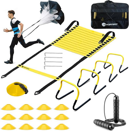 Speed and Agility Training Equipment Set - Soccer