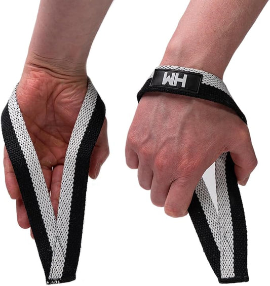 lifting Wrist Straps - Hand Wraps for Olympic Lifting, Snatch, Pulls, and Deadlift straps. Weight lifting wrist wraps, gym accessories for women and men, Straps for weight lifting.