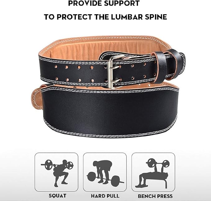 SKDK Weightlifting Belt Adjustable Provide Support to Protect The Lumbar Spine for Men ＆ Women - Lower Back Support for Squat,Hard Pull,Bench Press