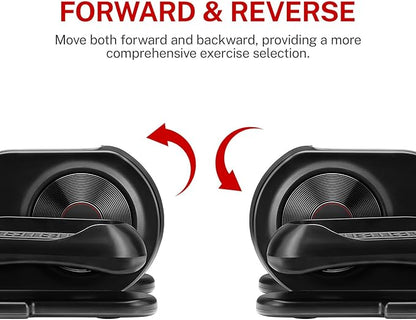 Under Desk Elliptical Machine, Electric Seated Pedal Exerciser, Mini Ellipse Leg Exerciser with Remote Control & 12 Adjustable Speeds, Forward & Reverse Direction, Manual & Electric Mode for Seniors