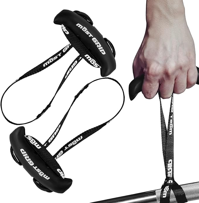 Pull Up Handles Grip Resistance Band Handles Exercise Neutral Tranining Grip Workout Handles Cable Machine Attachment