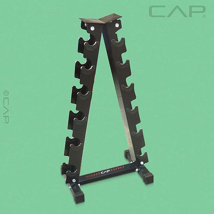 CAP Barbell A-Frame Dumbbell Rack, Dark Gray