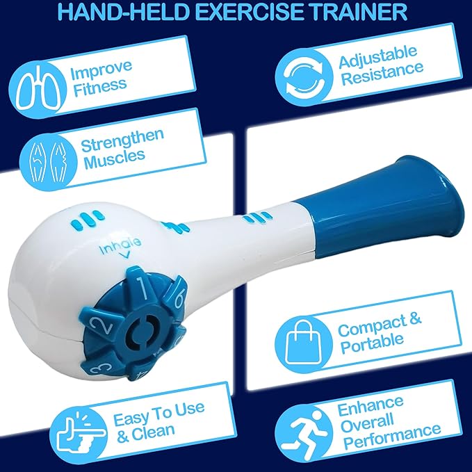 Hand-Held Fitness Exercise Trainer - Exerciser for Muscle Training, Easy to Use for Practice to Improve Fitness