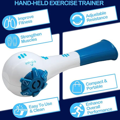 Hand-Held Fitness Exercise Trainer - Exerciser for Muscle Training, Easy to Use for Practice to Improve Fitness