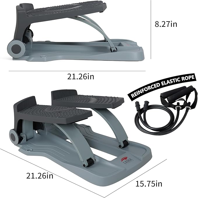 Leikefitness Portable Climber Stepper Lightweight Fitness Twister Step Machine for Home Gym ST6800