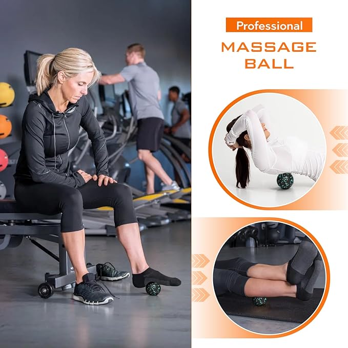 Ankle Balance Board Set - Complete Rehabilitation Kit for Physical Therapy, Foot Balance Trainer with Resistance Bands, Bunion Straightener, Foam Roller & Massage Ball for Home/Gym