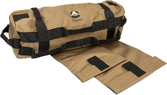 Ultra Fitness Workout Exercise Sandbags - Heavy Duty Sand-Bag, Functional Strength Training, Dynamic Load Exercises, WODs, General Fitness and Military Conditioning