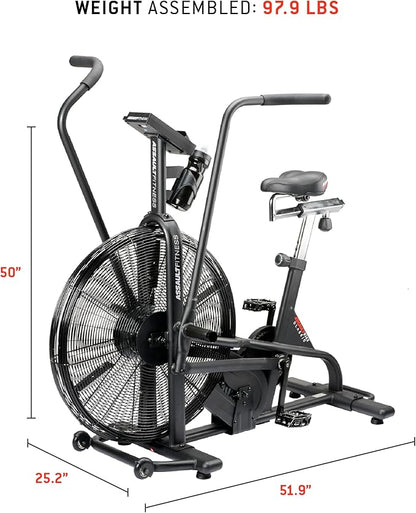 ASSAULTFITNESS Assault AirBike Classic, Black