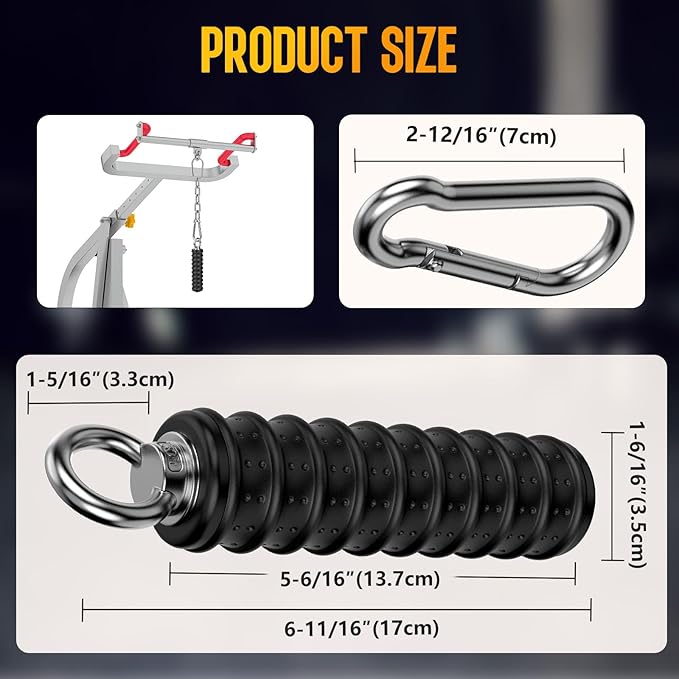 Tricep Rope LAT Pull Down Attachment, Gym Handle for Cable, Gym LAT Pulldown Cable Machine Pulley System Accessory, DIY Workout Equipment for Home Gym