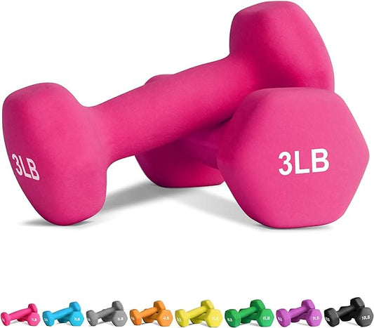 Balelinko Home Gym Equipment Workouts Strength Training Weight Loss Pilates Weights Yoga Sets Weights for Women, Men, Seniors and Youth