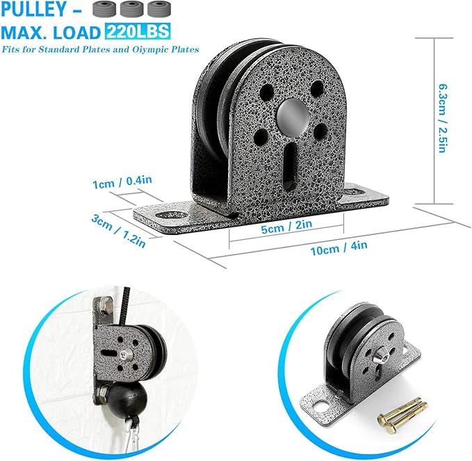 Wall Mounted LAT Pulldown Machines with LAT Pulldown