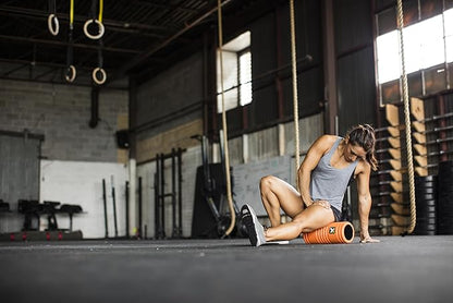 TRIGGERPOINT Performance Therapy Grid Foam Roller with Free Online Instructional Videos, Original (13-inch), Orange