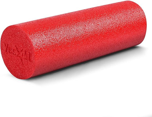 Yes4All Soft-Density Round PE 12/18/ 24/36 inch Foam Rollers for Muscle Massage, Yoga Core Exercise & Physical Therapy