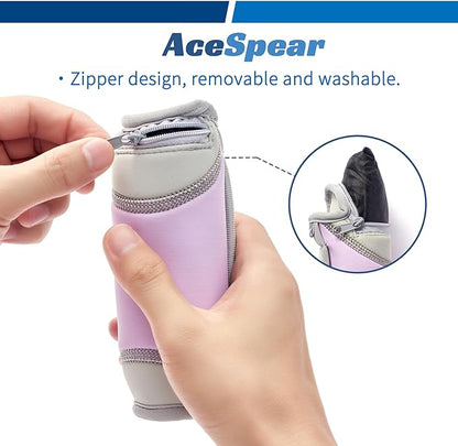 AceSpear Hand Weights for Women Men 1lb 2lbs 3lbs 4lbs Soft Dumbbells of 2, Detachable Walking Weight for Aerobics, Jogging, Running