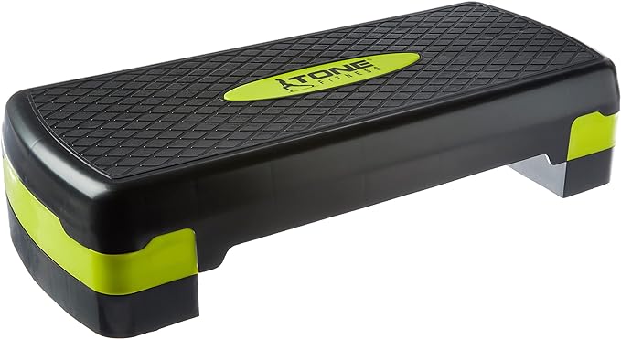 Tone Fitness Compact Aerobic Step Platform | Exercise Step