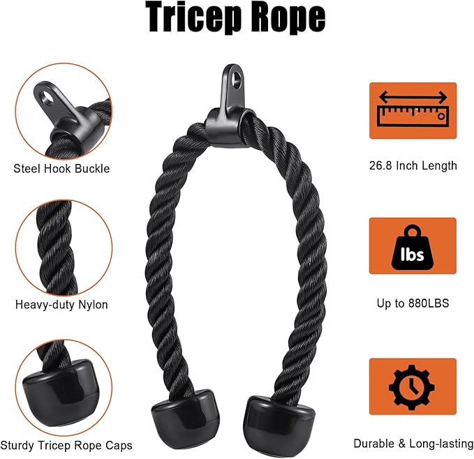 Workout Cable Machine Attachment for Home Gym