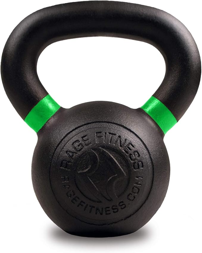 Kettlebells, Single-cast Iron, No-welded Joints, Wide Handle, Strength Training Kettlebells, Cast Iron Kettlebell Set, Powder Coated Kettlebell Weights For Maximum Durability, Men & Women