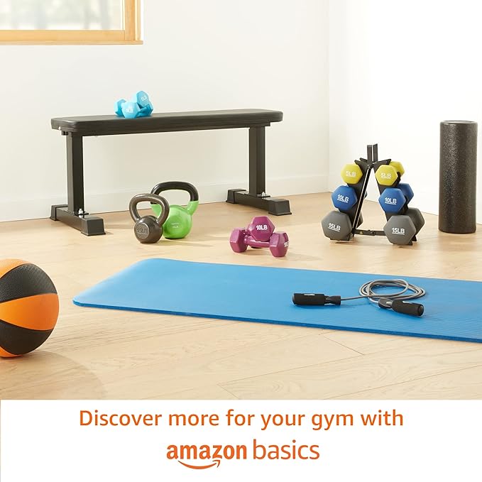 Amazon Basics Vinyl Coated Dumbbell Hand Weights