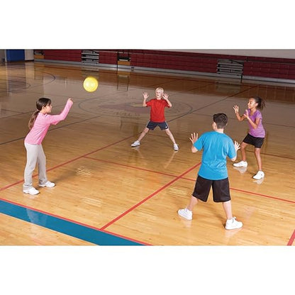 S&S Worldwide Gator Skin Special-8 Foam Ball. Orange PU Coated Ball with Medium Density Foam Core. Soft No-Sting Ball is Great for GaGa Pits, Dodgeball, Kickball, Volleyball, PE Games and More.