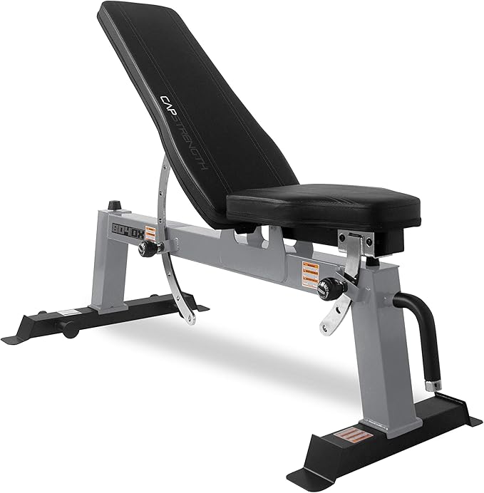 CAP Barbell Deluxe Utility Weight Bench Color Series