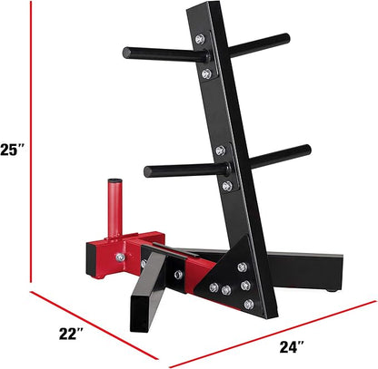 CAP Barbell Weight Plate Rack for 1-Inch Weight Plates