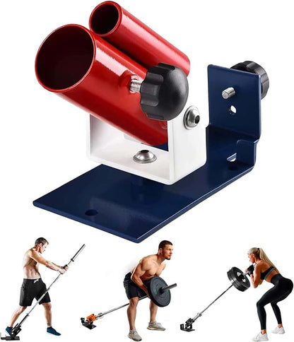 Yes4All T Bar Row Platform, Landmine Attachment for Barbell fits 1” Standard Bar & 2” Olympic Bar, Landmine Handle T Row