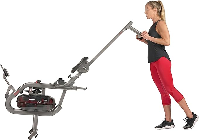 Sunny Health & Fitness Elite Water Rowing Machine