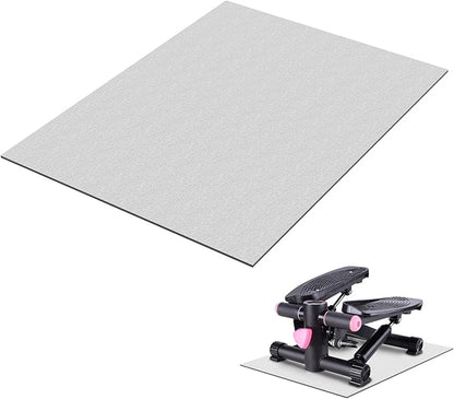 Mini Stair Stepper Mat, Stepper Mat Home Exercise Equipment Mat, Fitness Mat Mini Yoga Mat Floor Protector, Grey