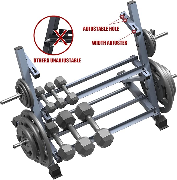 Balelinko Dumbbell Rack Stand，Dumbbell Weight Rack