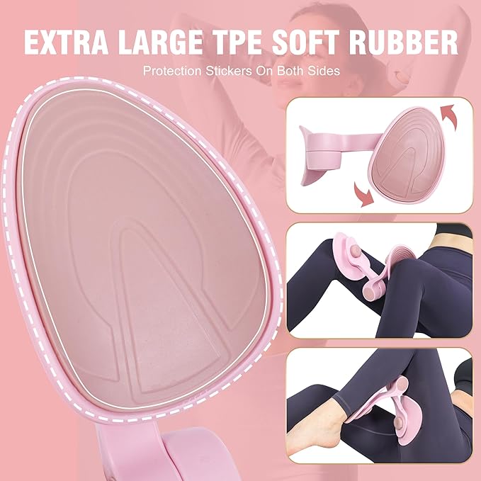 Thigh Master - Thigh Toner, Pelvic Floor Trainer, Kegel Trainer & Butt, Leg, Arm Toning Master Equipment for Home Gym Workout