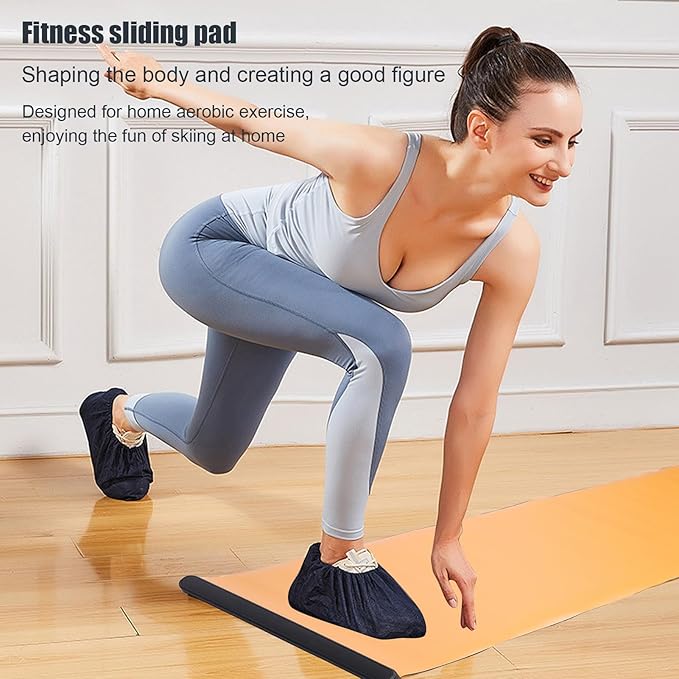 Sliding Board Exercise Workout Sliding Board 2 Meter Exercise Equipment Slide Board for Indoor Outdoor Fitness Speed Balance Training