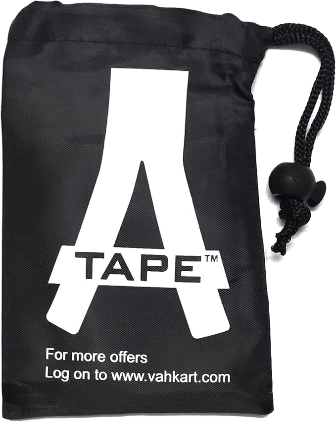 A-Tape Professional TPE Resistance Thera Band | 51 * 6 inch | for Warm-Up, Stretching, Cardio, Home Fitness, Exercise & Yoga (Blue- X-Heavy (30lbs) + Yellow – Medium (15lbs))