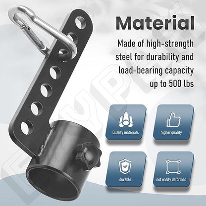 Belt Squat Bar Machine Attachment for 2 inch 500 lbs