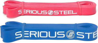 Serious Steel 41" Assisted Pull-up Band, Heavy Duty Resistance Band Sets, Stretching, Powerlifting, Resistance Training and Pull Up Assistance Bands