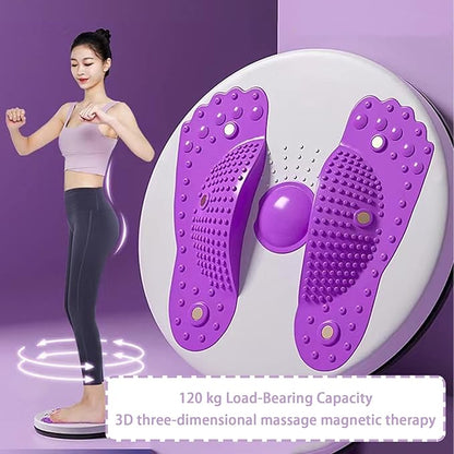 Twister Board for Exercise Waist Twisting Disc Ankle Body Aerobic Exercise Waist Twisting Machine Exercise Twist Board With Foot Massage