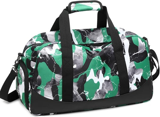 Duffle Bag for Boy Teens Athletic Bag for Sports Gym Bag with Shoe Compartment, Teen Boys Gymnastics Bag Carry On Weekender Travel Bag