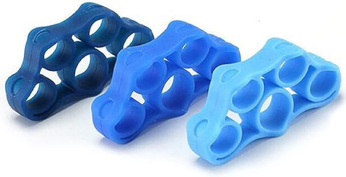 Serenily Hand Exercisers for Strength - Finger Strengthener, Hand exerciser Stroke Recovery Equipment for Parkinson's Aids, Arthritis & Hand Therapy. Hand Strengthener Physical Therapy Equipment (3 Pc)