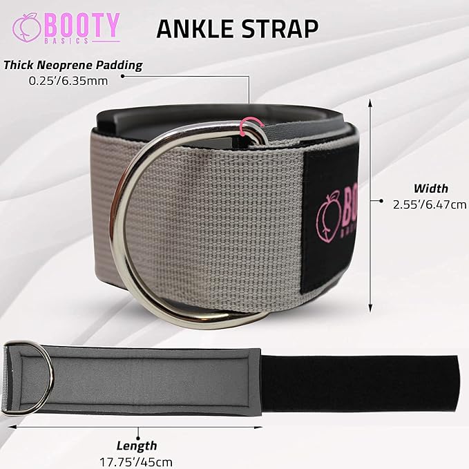 Fitness Ankle Strap for Cable Machines - Padded