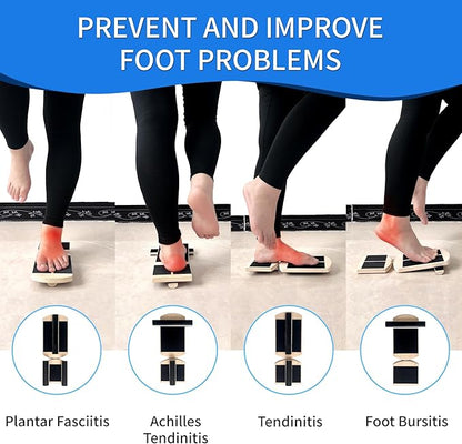 Ankle Foot Strengthener Exerciser for fitness and exercise, Improve Core Strength and Balance