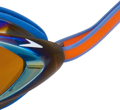 Speedo Unisex-Adult Swim Goggles Mirrored Vanquisher 2.0