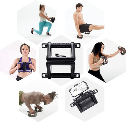 Ultimate Fitness Strength Trainer iOS App & Portable Hand-Held Calisthenic Gym - Olympus Grip by Fitnix